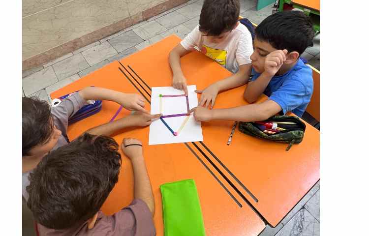 درس ریاضی مبحث :اشکال هندسی و شناخت ضلع و گوشه 5