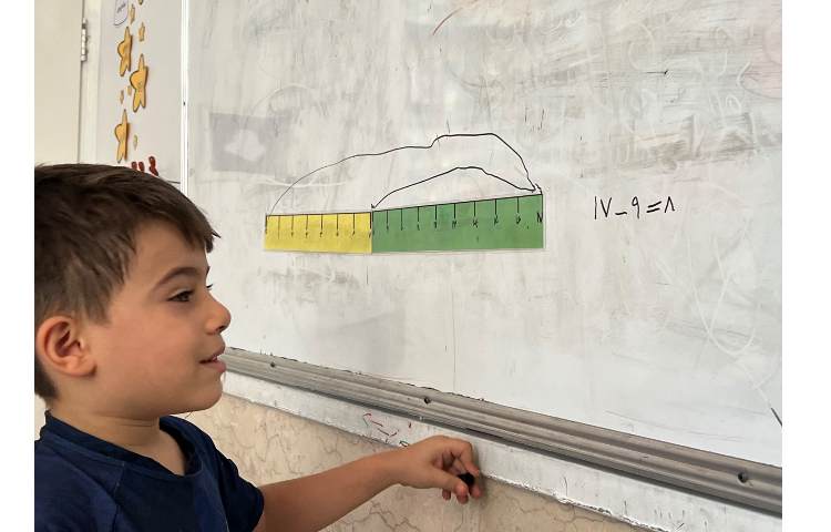 درس ریاضی مبحث انجام مسئله به کمک ابزار 1