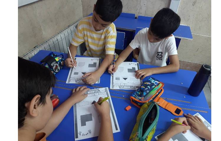 درس ریاضی محیط اشکال هندسی 6