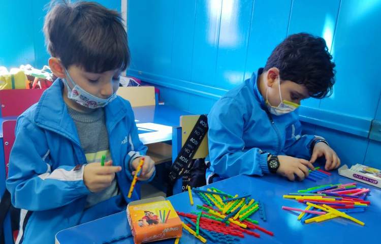 :درس ریاضی، مرور اعداد 1 تا 10 با چوب خط 3