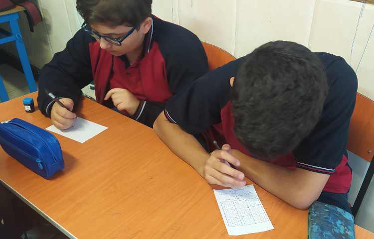 درس ریاضی مسابقه ی سودوکو