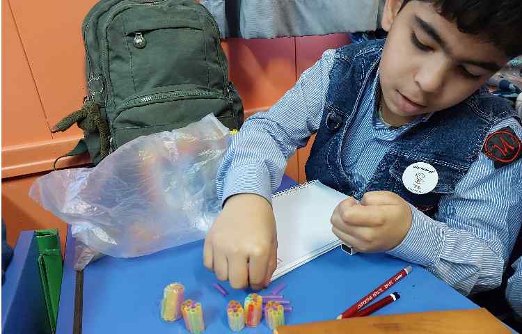 درس: ریاضی موضوع: آموزش جمع فرایندی با دست‌ورزی 1