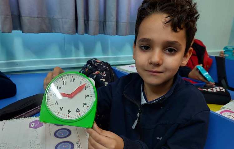 درس: ریاضی موضوع: آموزش ساعت 1