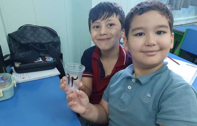 درس ریاضی موضوع : دسته های یکی و ده تایی