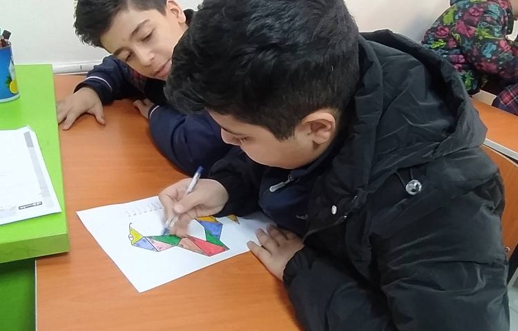 درس ریاضی پیدا کردن زاویه ها و محاسبه آنها 10