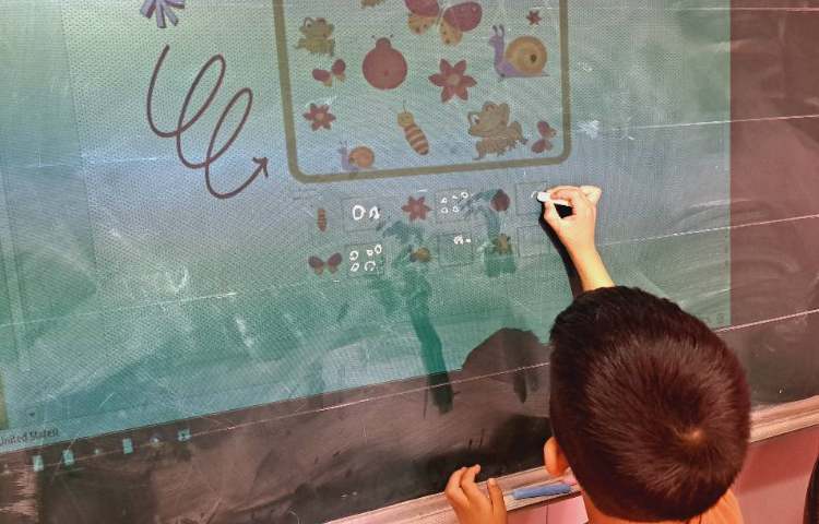 درس ریاضی یادگیری تناظر و شمارش 2