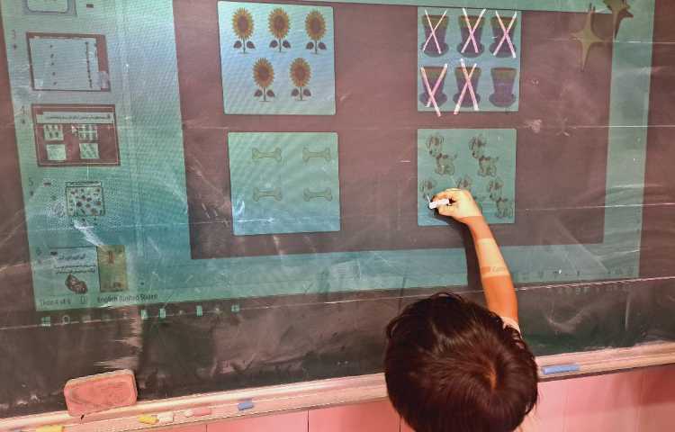 درس ریاضی یادگیری تناظر و شمارش 3