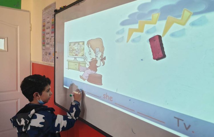 :درس زبان،تمرین جمله سازی با توجه به تصویر 1