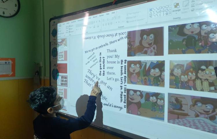 :درس زبان،تمرین خواندن جملات داستان به شکلی متفاوت