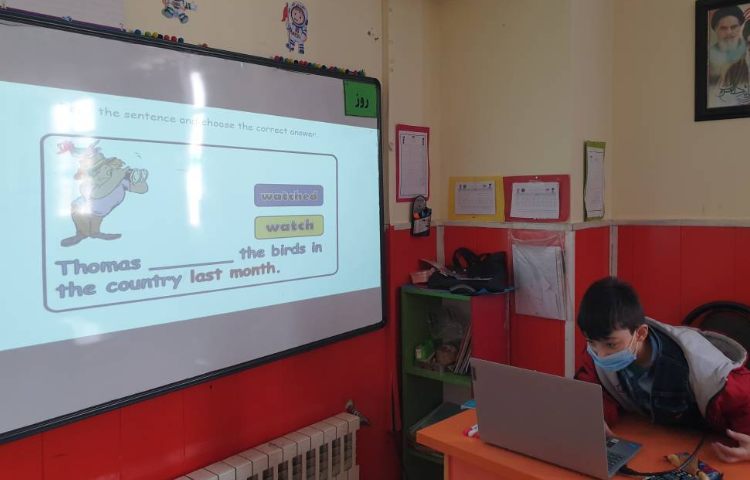 :درس زبان، تمرین جمله سازی زمان گذشته همراه با بازی 6