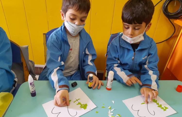 :درس زبان، تمرین دست ورزی 3