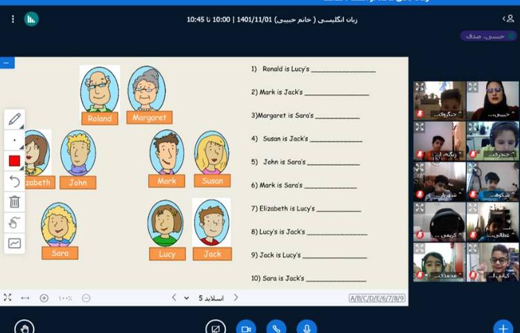 :درس زبان، دوره بخش سه کتاب ODI1 4