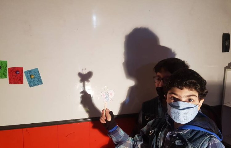 :درس زبان، ساخت کاردستی و ایجاد سایه 1