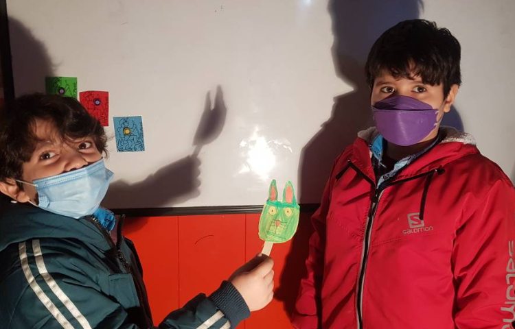 :درس زبان، ساخت کاردستی و ایجاد سایه 3