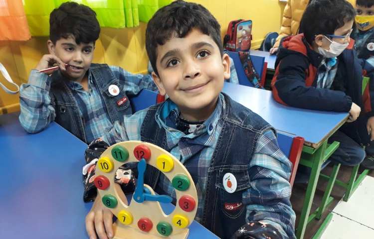 :درس زبان، یادگیری time در درس math 3