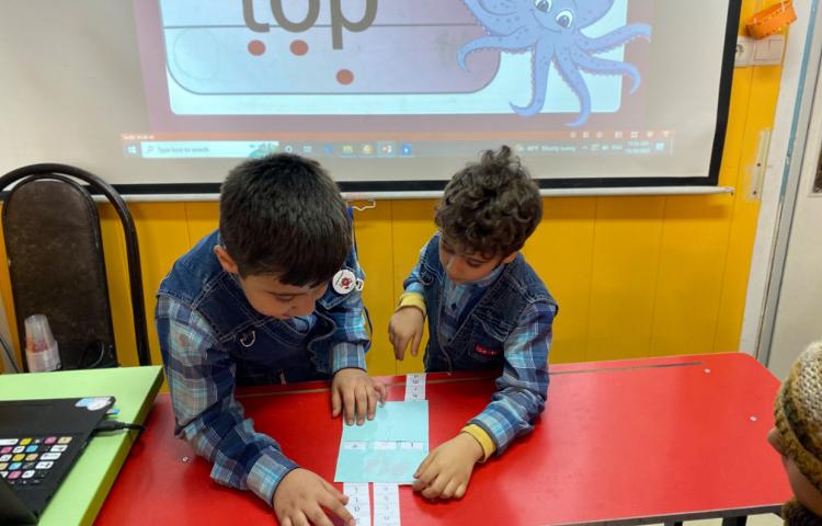 : درس زبان، blending 6