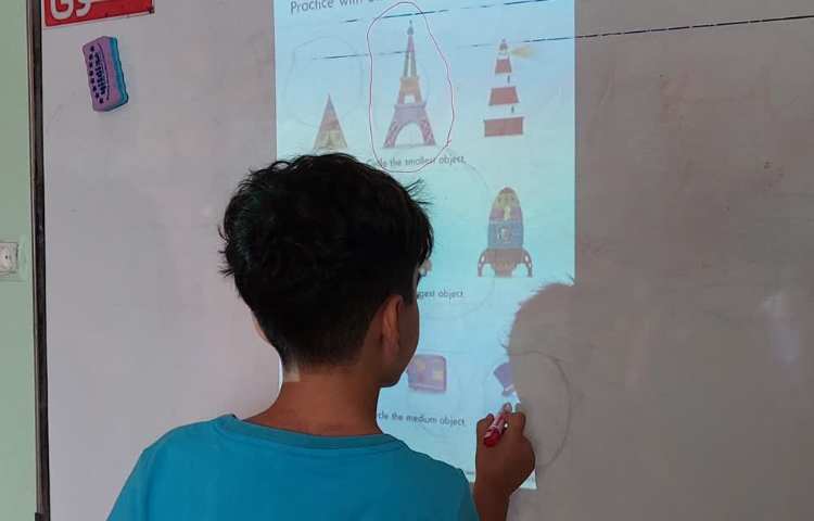 درس سایز ها Math class 1