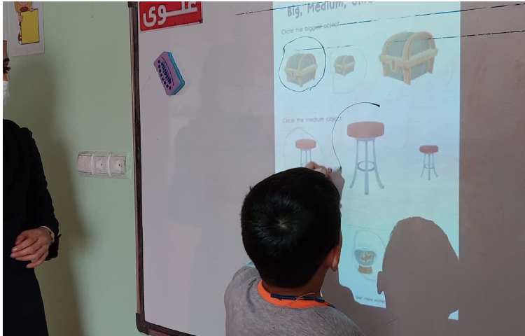 درس سایز ها Math class