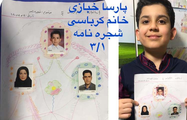 درس شجرنامه پایه سوم دبستان 4