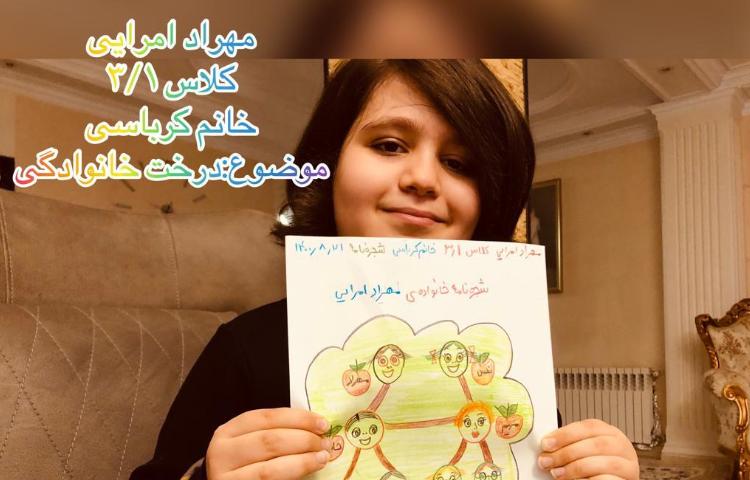 درس شجرنامه پایه سوم دبستان 8