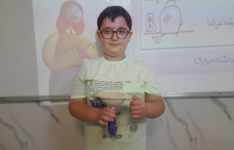 درس علوم آزمایش جوش شیرین و سرکه از طریق مراحل روش علمی 4