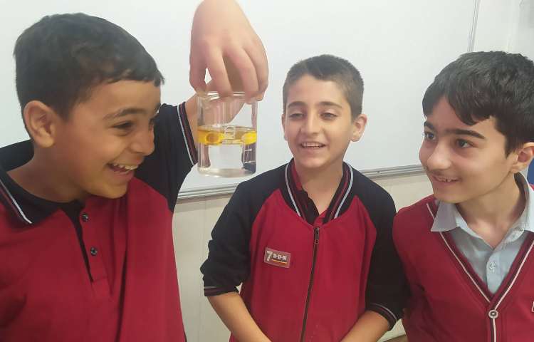 درس علوم آزمایش چگالی 3