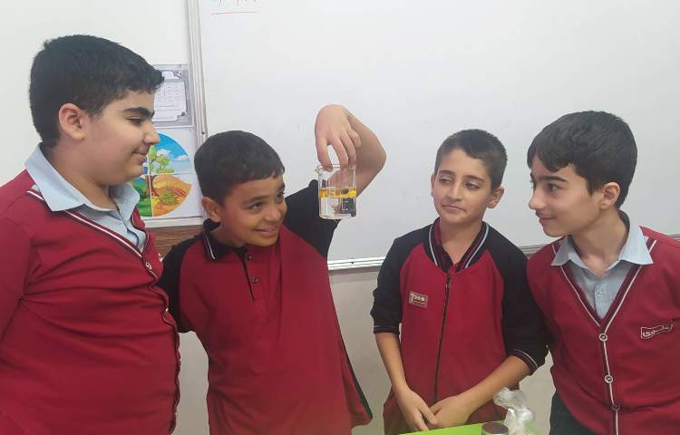 درس علوم آزمایش چگالی 4