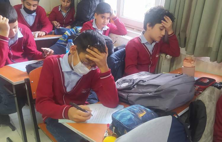 درس علوم آزمون مداد قرمز 2 5