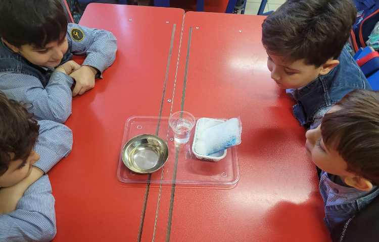 درس علوم، آشنایی با حالت های مختلف آب