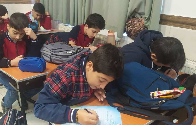 درس علوم ازمون مداد قرمز یک 3