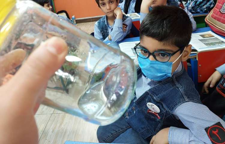 درس: علوم تجربی موضوع: آزمایش آلودگی