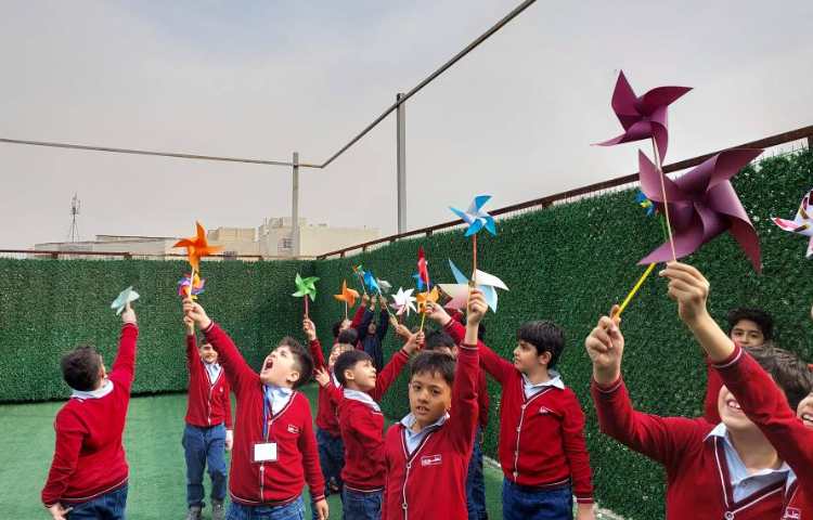 درس: علوم تجربی موضوع: آزمایش فرفره 1