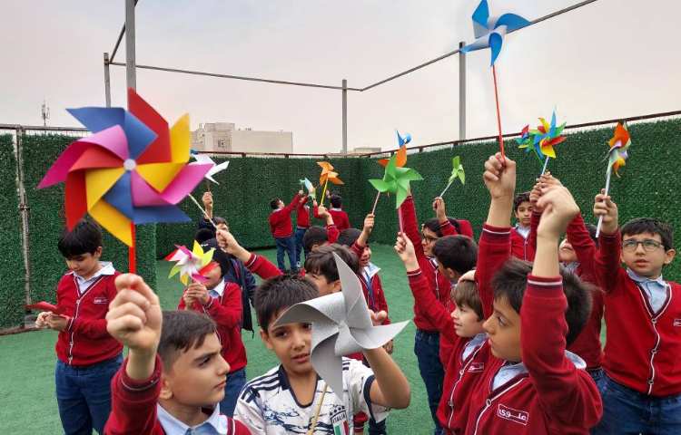 درس: علوم تجربی موضوع: آزمایش فرفره 4