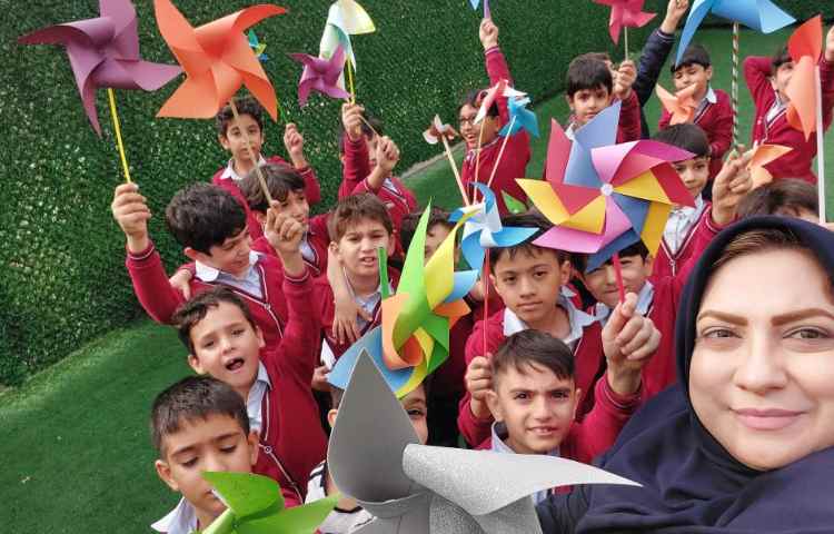 درس: علوم تجربی موضوع: آزمایش فرفره 5