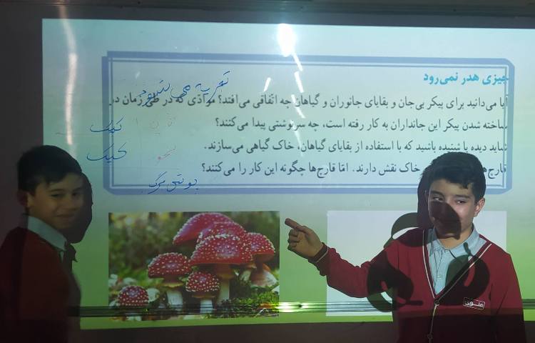 درس علوم - تدریس درس 12 (طرح معلم شو )