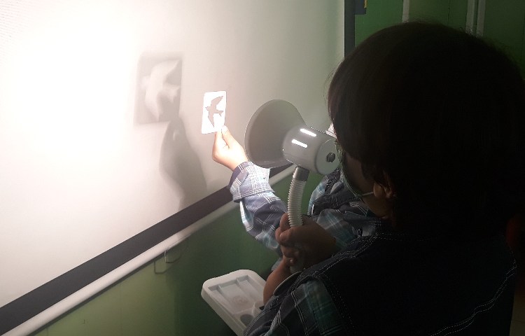 :درس علوم، فعالیت تشکیل سایه 1