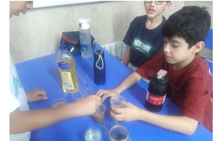 درس علوم مخلوط و محلول 1