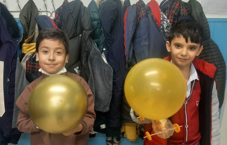 درس : علوم موضوع : مسابقه ی ماشین بادکنکی 2