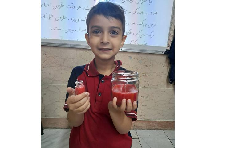 درس علوم و ساخت شمع 5