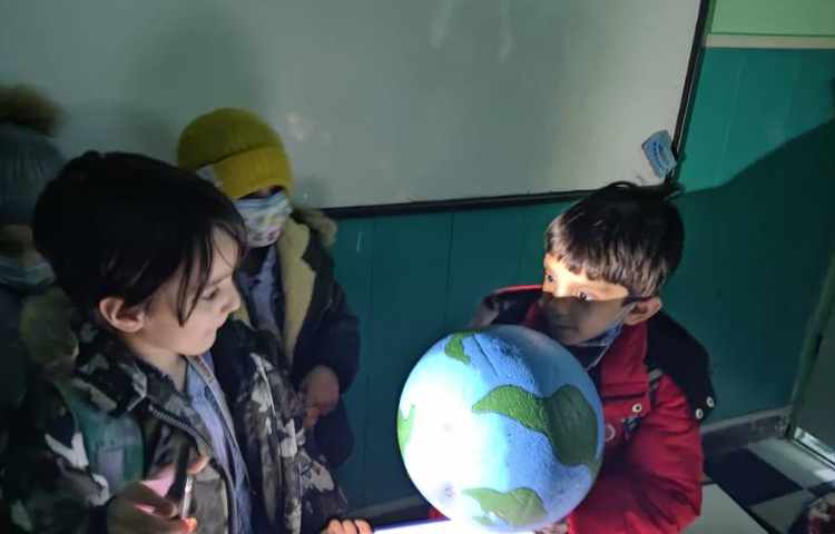 درس علوم چگونگی ایجاد شب و روز 5