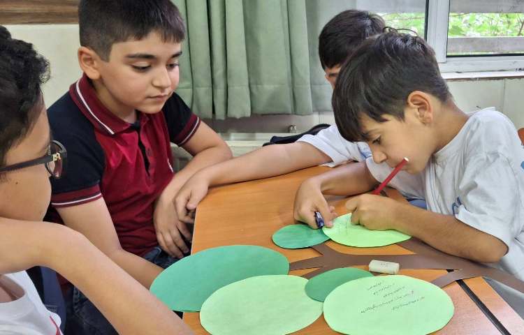 درس فارسی(شمارش تعداد جمله ها در یک متن)