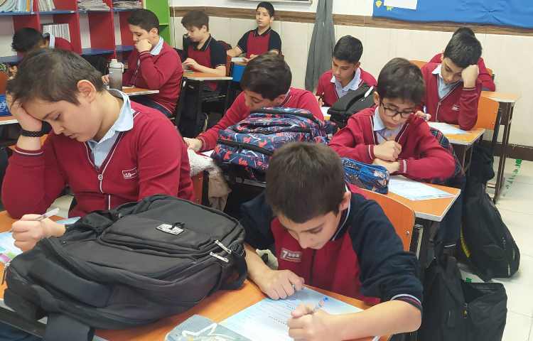 درس فارسی آزمون مداد قرمز یک 10