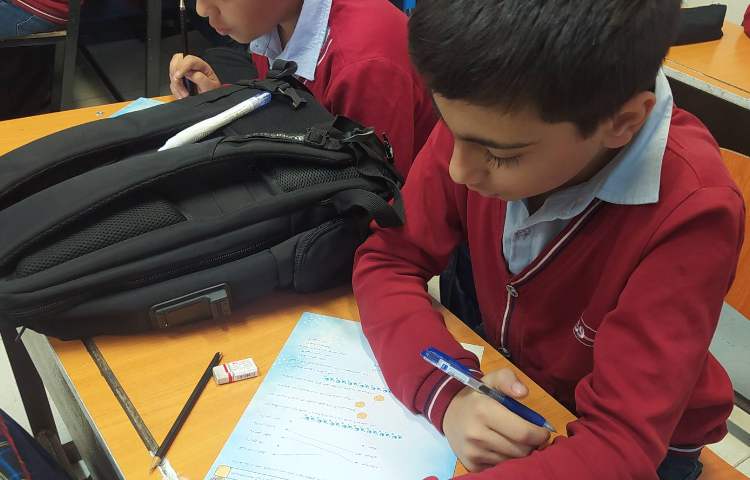 درس فارسی آزمون مداد قرمز یک 5