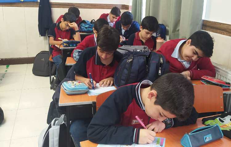 درس فارسی آزمون مداد قرمز یک 7