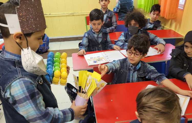 :درس فارسی، ایجاد انگیزه ی نشانه ی اُ 1