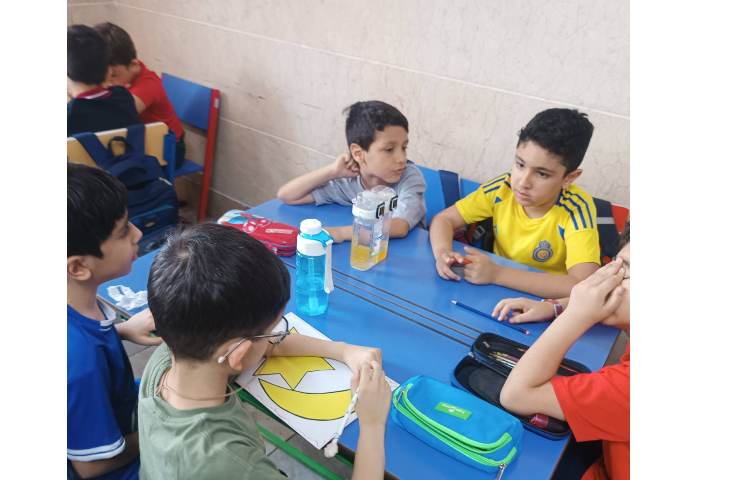 درس فارسی بازی تشخیصی صدای آخر کلمات با نشانه های ه و اِ 1