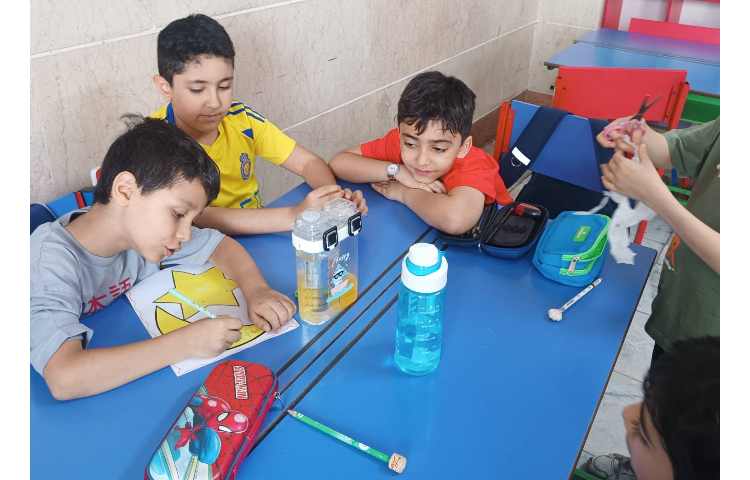 درس فارسی بازی تشخیصی صدای آخر کلمات با نشانه های ه و اِ 6