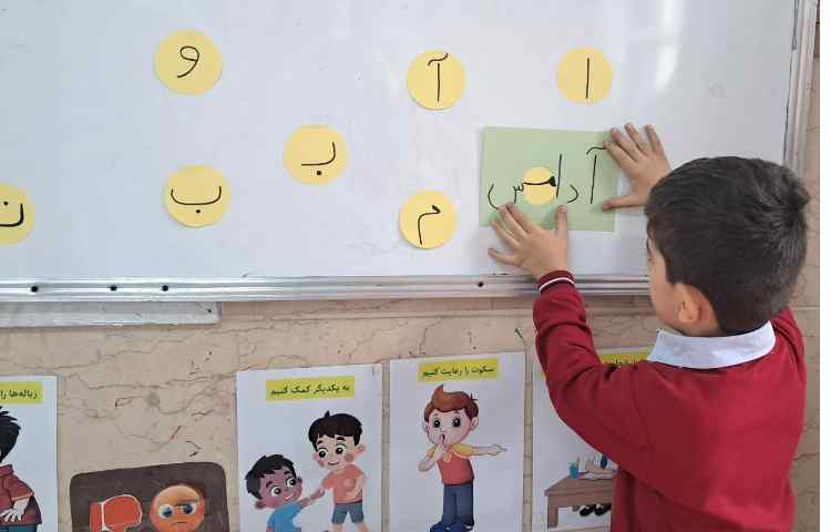 درس فارسی تشخیص جایگاه خالی در کلمه 3