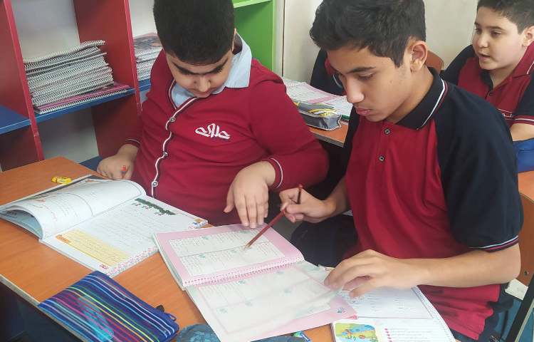 درس فارسی حل کتاب کار 1