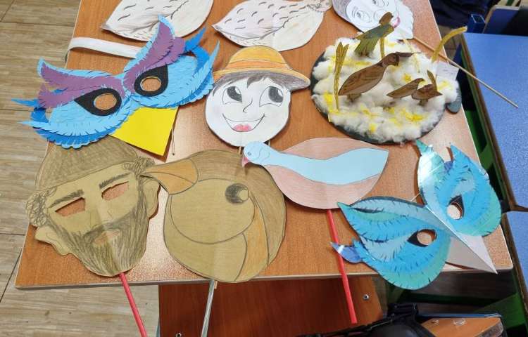 :درس فارسی، دست ورزی درس بلدرچین و برزگر 2